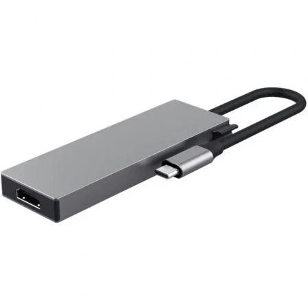 Trust Dalyx Hub 5 en 1 USB-C Gris Trust Dalyx Hub 5 en 1 USB-C Gris